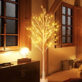 6 Feet 96 LED Lighted Birch Tree for Thanksgiving Decor Home Wedding Party Indoor Outdoor Christmas 6 Feet 96 LED Lighted Birch Tree for Thanksgiving Decor Home Wedding Party Indoor Outdoor Christmas